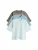 The Set Shirt  duifblauw / lichtblauw / taupe