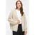 VILA gebreid gemêleerd vest met wol – zand