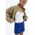 Mango straight leg casual short – blauw