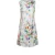 Mouwloze jurk met bloemenprint