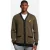 Lyle & Scott Block Marl Cardigan Olive Marl/jet Black