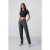 Dames Fleece Sweatlopen met Rechte Pijpen