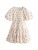 LAURA ASHLEY Jurk  crème / lichtgroen / cyclaam / rosa