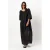 Dante6 Tilda Open Back Detailed Maxi Dress Raven