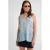 V-hals Blouse met Striksluiting en Ruffles