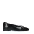 Manfield lakleren loafers zwart