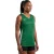 Nike Mouwloze jersey met contrasterende panelen voor dames (Dennengroen/Wit)
