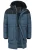 INDICODE JEANS Winterjas ‘Kenter’  blauw / zwart