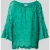 Apricot Blouseshirt met siergarnering
