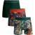 Muchachomalo 3-pack boxer shorts birdcat