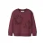 GUPPY MINI sweater met ruches – donkerrood