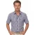 Overhemd Casa Moda Casual Fit geruit blauw