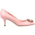Dolce & Gabbana met kristallen verfraaide suède pumps