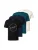 JACK & JONES Shirt ‘JJGRAYSON’  beige / navy / smaragd / zwart