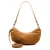 Chabo Bags suede schoudertas Bobby Banana cognac