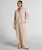 Hunkemöller Pyjamabroek ‘Dobby’  beige gemêleerd