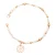 Orphelia ‘Zahara’ Dames 925 Sterling Zilveren Armband – Roze ZA-7182
