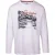 Trespass Heren Chira Bedrukt T-shirt met lange mouwen (Wit)