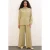 Gestructureerde Knop-Up Lange Mouwen Shirt