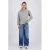 Raizzed Monaco Crafted ripped wide leg jeans met slijtage – middelblauw