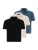 Antioch Shirt  donkerblauw / zwart / offwhite