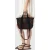 AllSaints Celayne Paper Mesh Cognac Brown