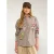 Nümph Nukacey 707171 embr shirt deep taupe