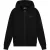 Malelions Men Nylon Pocket Zip Hoodie | Black