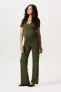 Noppies maternity wide leg zwangerschapsbroek Visby groen