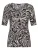 Goldner Shirt  zwart / wit