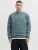 Jack & Jones Jcodust Script Sweat Crew Neck 5035707 North Atlantic