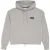 FILA Zilona Cropped Loose Hoodie Medium Grey Melange