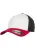 Flexfit Pet  rood / zwart / wit