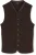 OLYMP Casual Gebreid vest bruin, Cable knit