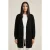 Geknoopte V-hals Jacquard Cardigan