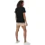 Batman T-shirt voor dames Evolution Logo regular fit (zwart)