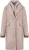 Nukus Wollen Jas Mirthe Boucle Beige dames