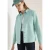 Cecil Dames Overhemdblouse in effen kleur in Groen
