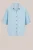 WE Fashion – Dames blouse van linnenmix – Regular fit – Lichtblauw – Livaeco™ Viscose –