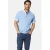 Babista regular fit polo Plus Size – lichtblauw