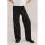 WE Fashion loose casual broek zwart