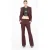 PINKO Pokemon Trousers Burgundy/black