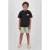 Vingino T-shirt met backprint zwart