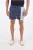 Bedrukte Box Fit Shorts in Blauw