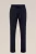 WE Fashion – Heren tapered pantalon met stretch – Tapered – Donkerblauw –