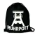 LOGOSHIRT Gymtas ‘Ruhrpott’  zwart