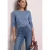 Basic shirt met boothals