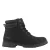 Wrangler suède veterboots met profielzool – zwart