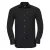 Russell Collection Heren Ultimate Stretch Formeel Overhemd met Lange Mouwen (Zwart)