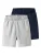 TWO SOON Broek  marine / grijs gemêleerd